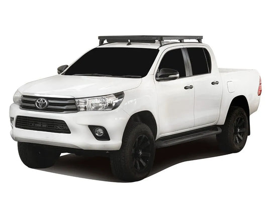 TOYOTA HILUX REVO DC (2016-CURRENT) TRACK & FEET SLIMLINE II ROOF RACK KIT