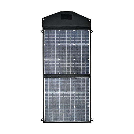 Solpanel vikbar 2x55w