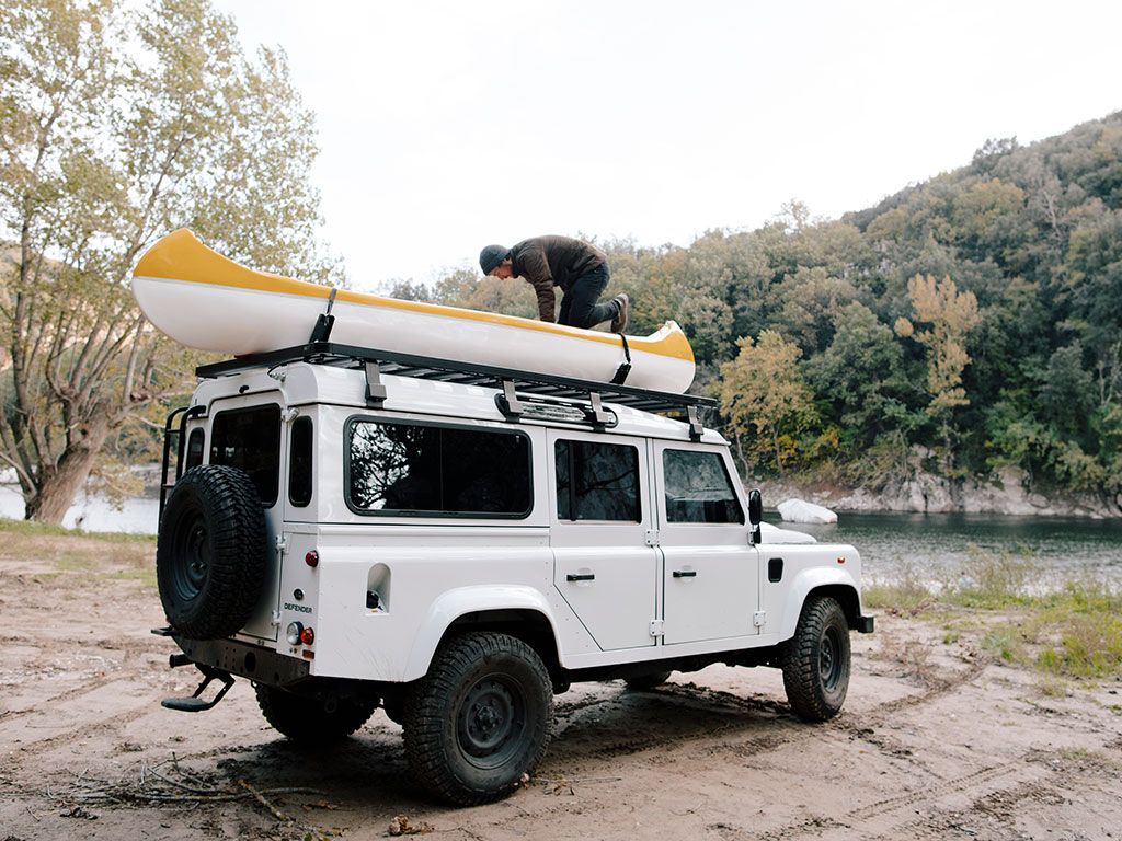 Land Rover Defender 110 (1983-2016) Slimline II Roof Rack Kit Tall