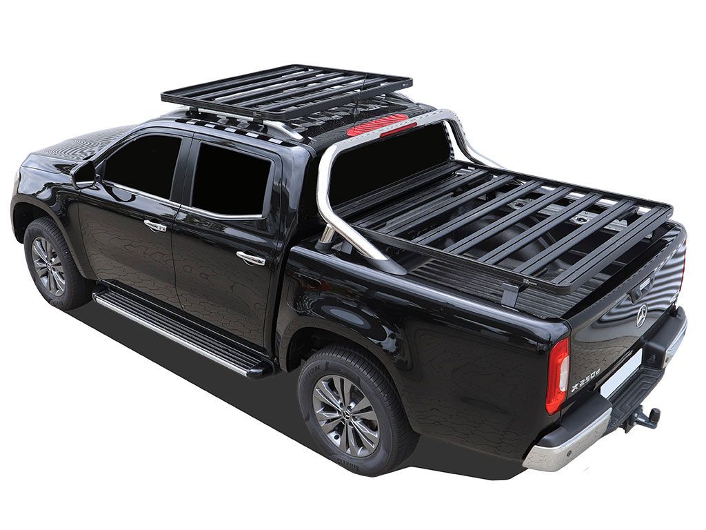 MERCEDES X-CLASS W/MB STYLE BARS (2017-CURRENT) SLIMLINE LL LOAD BED RACK KIT