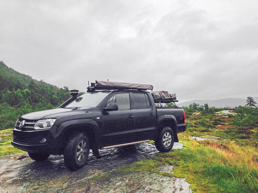 VOLKSWAGEN AMAROK SLIMLINE II ROOF RACK KIT