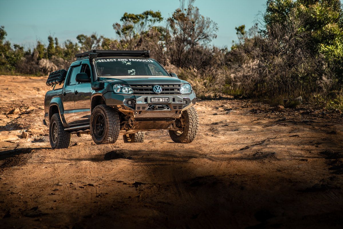 VOLKSWAGEN AMAROK SLIMLINE II ROOF RACK KIT